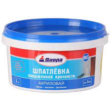 Шпатлевка акриловая влагостойкая 3кг Д-003 (8)