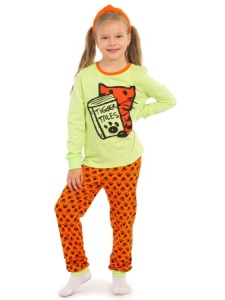 Пижама дев. GP 045-042 рост 110 (ЧЗ)