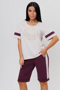 Костюм жен. (футб+бермуды) 2149/1 р.50 (ЧЗ)