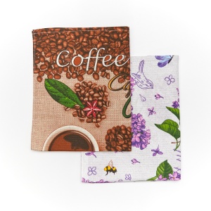 Полотенце вафельное набивное 45х60см/40х70см