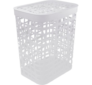 Корзина д/белья 32л Хаос 385х290х465мм М-пластика