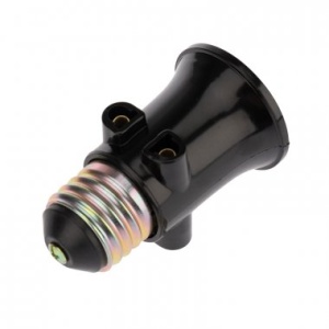 Патрон-розетка Е27 карболитовый