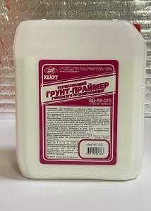 Грунт-праймер глубокого проникновения для фасадов и интерьерных работ 10кг ВД-АК-015 