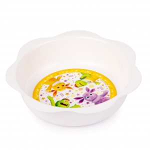 Тарелка 0,5л Лунтик глубокая, Башпласт