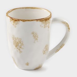 Кружка фарфор 400 мл Organic Gold 1/16