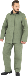Костюм сварщика 7АГ24Б2У,Кос 013 брезент.,пл.550  р.96-100/170-176(ЧЗ)