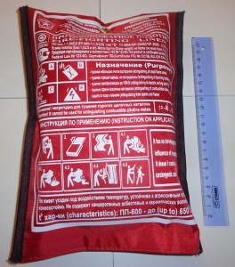 Полотнище противопожарное ПП-600 1.5х2,0