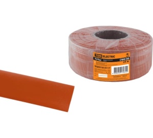 Термоусаживаемая трубка ТУТнг 60/30 красная 25м/ролл  TDM