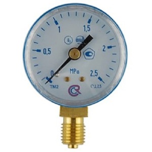 Манометр МДМ -2,5 кислородный 2,5МПа