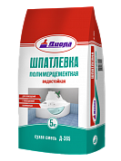 Шпатлевка полимер-цементная водостойкая белая 2кг Д-365 (10) 