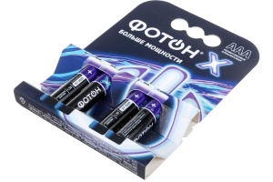 Батарейка ФОТОН-Х АА пальчиковая 1,5V LR6 4штуки 1/40