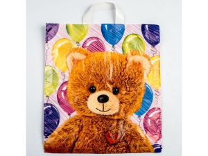 Пакет с петл.руч.38*42 40мкр(25/500)Новый Год