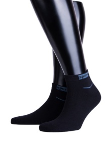 Носки мужские укороченные х/б+эл КВ Спорт с340 1/30 р.27 (ЧЗ) 