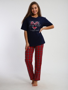 Костюм жен. (футб+брюки) 219, 220 р.46  (ЧЗ)