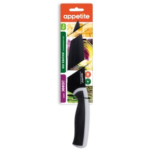 Нож поварской 15 см Эффект ТМ Appetite серый 