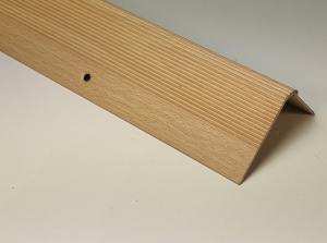Порог ламинированный угловой 42х22 мм Бук 0,9 м