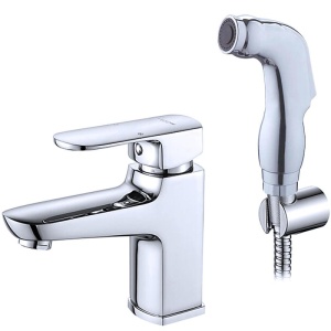 Смеситель д/умыв тюльпан Ledemе рыч ГИГИЕН лейк, с/подв