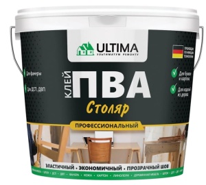 Клей ПВА Столяр 0,9кг ULTIMA  (12)