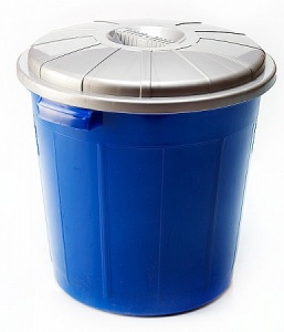 Бак с крышкой   50л  колор  Ангарск