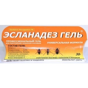 Средство от тараканов ГЕЛЬ ЭСЛАНДЕЗ 30г50) 