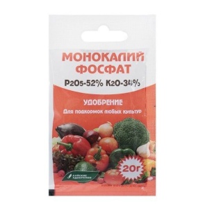 Удобрение Монокалийфосфат 20гр (60) НовАгро