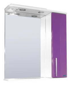 Шкаф зеркальный Сатэм Грация правый, виолетта