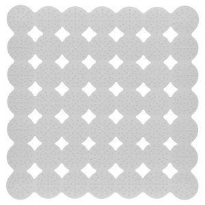 Коврик для душа Массажный 43х45см 