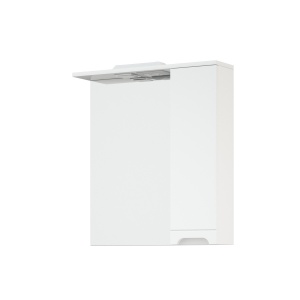 Шкаф-зеркало Лима 65 правый с подсветкой и розеткой