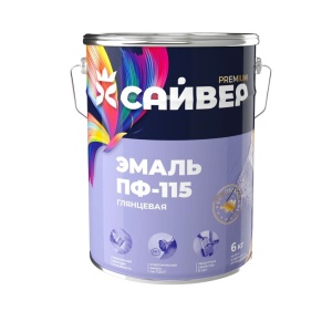 Эмаль ПФ-115 синяя 5кг  (3)