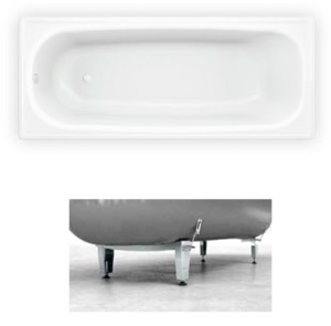 Ванна стальная 1.3 ш -70 MARONI ,с ножками