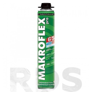 Пена монтажная проф.(16) всесезонная 850мл Макрофлекс МЕГА 65л (12)