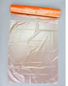 Пакет фасовочный ПНД 25*32 (рулон-50шт) 9мкм оранжевые Помочь Просто Авикомп (50)