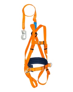 Привязь страховочная УС-2аАЖ (напл/наб, лента с амортизатором)1,5м