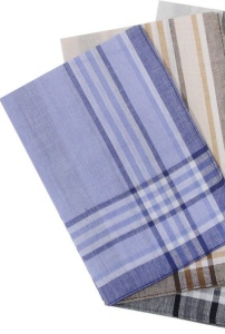 Платок носовой мужской Шуя (Ч/З)