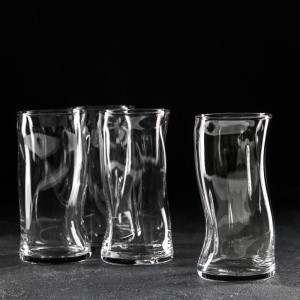 Набор стаканов стекло 4пр Amorf 400 мл п/уп 