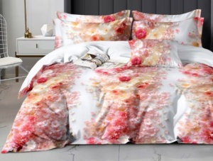 КПБ Mariya DeLuxe Евро 50х70 с ушками 2шт, 70х70 2шт, под на молнии 5Д