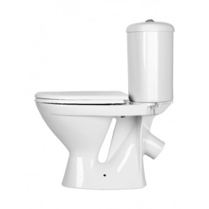 Унитаз-компакт АРГО к/в, кноп. 2-реж., ниж/подв., сид. ПП