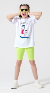 Костюм дев. (футб+бриджи) Неон-2 рост 170 (ЧЗ)