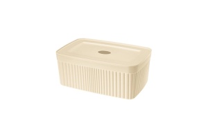 Лоток с крышкой VELVET 6,5л 295х225х110мм Бытп.