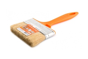 Кисть фасадная 100х12мм ОРАНЖЕВАЯ 