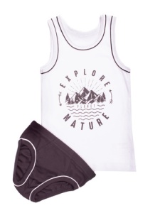 Комплект мал (майка+плавки) м661 р.30/110 (ЧЗ)