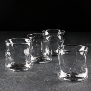 Набор стаканов стекло 4пр Amorf 340 мл п/уп