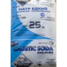 Сода каустическая (натр едкий гранулированный) 25кг