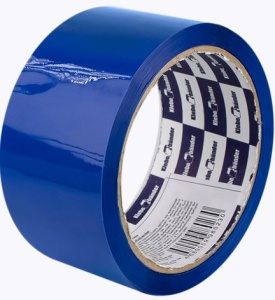 Скотч цветной синий 50мм*57м Klebebander