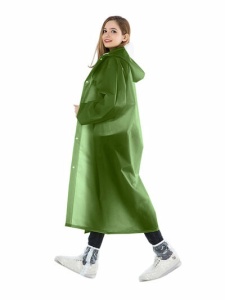 Дождевик с капюшоном (c резинками на рукав) EVA ФИОЛЕТОВЫЙ  Komfi 