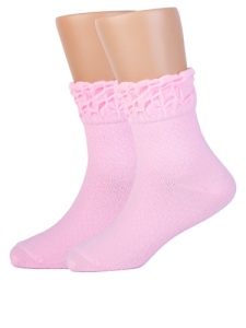 Носки дев. х/б+эл КВ с1778 р.18-20 (ЧЗ)