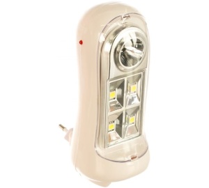 Светильник аварийный СБА 2215DC 4+1LED с ручкой IN HOME