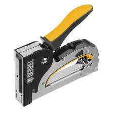 Степлер мебельный, стальной корпус, регулировка силы удара, тип 53, 4-14мм