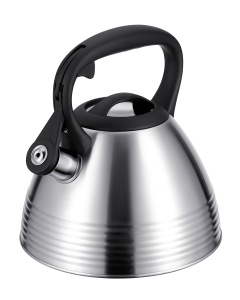 Чайник нержавеющая сталь 3,0 л Linea TEA со свистком,индукция 1/6