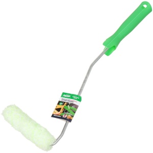 Мини-валик в сборе Работы по ДЕРЕВУ 60мм L ручка 30см (ЗЕЛЁНАЯ РУЧКА) 1/80